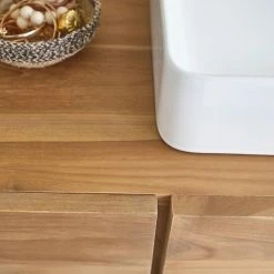 BOIS DESSUS BOIS DESSOUS Meuble Sous Vasque En Teck Massif 145 Cm 10 BOIS DESSUS BOIS DESSOUS Meuble Sous Vasque En Teck Massif 145 Cm -Paris Prix boutique B2CD 1035