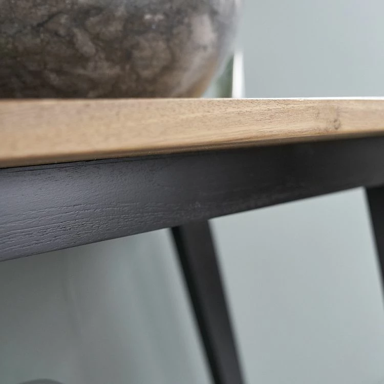 BOIS DESSUS BOIS DESSOUS Meuble Sous Vasque En Teck Massif 80 Cm 5 BOIS DESSUS BOIS DESSOUS Meuble Sous Vasque En Teck Massif 80 Cm – Image 5