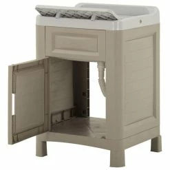 VIDAXL Armoire De Buanderie 60x51x89 Cm Sable -Paris Prix boutique B2CD 1163