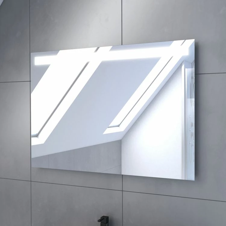 Aurlane Meuble Salle De Bain 80x80 - Finition Chene Naturel + Vasque Noire + Miroir Led - TIMBER 80 - Pack18 3 Aurlane Meuble Salle De Bain 80x80 - Finition Chene Naturel + Vasque Noire + Miroir Led - TIMBER 80 - Pack18 – Image 3