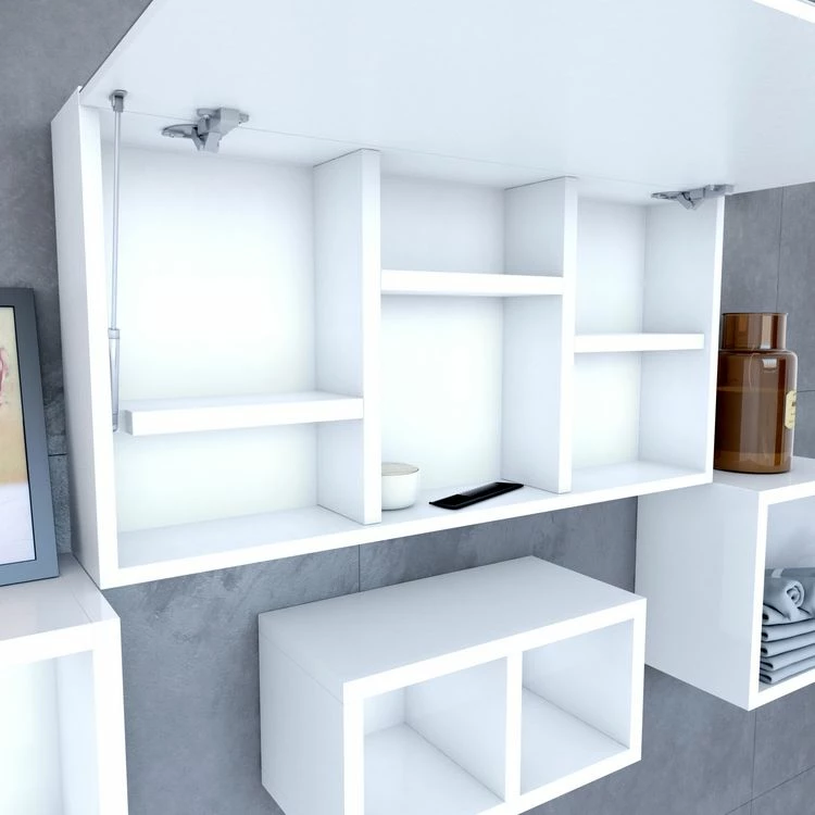 Aurlane ARMOIRE DE TOILETTE AVEC MIROIR ET PORTE A FERMETURE PROGRESSIVE - PERSONALYZ RECTANGLE 2 Aurlane ARMOIRE DE TOILETTE AVEC MIROIR ET PORTE A FERMETURE PROGRESSIVE - PERSONALYZ RECTANGLE – Image 2