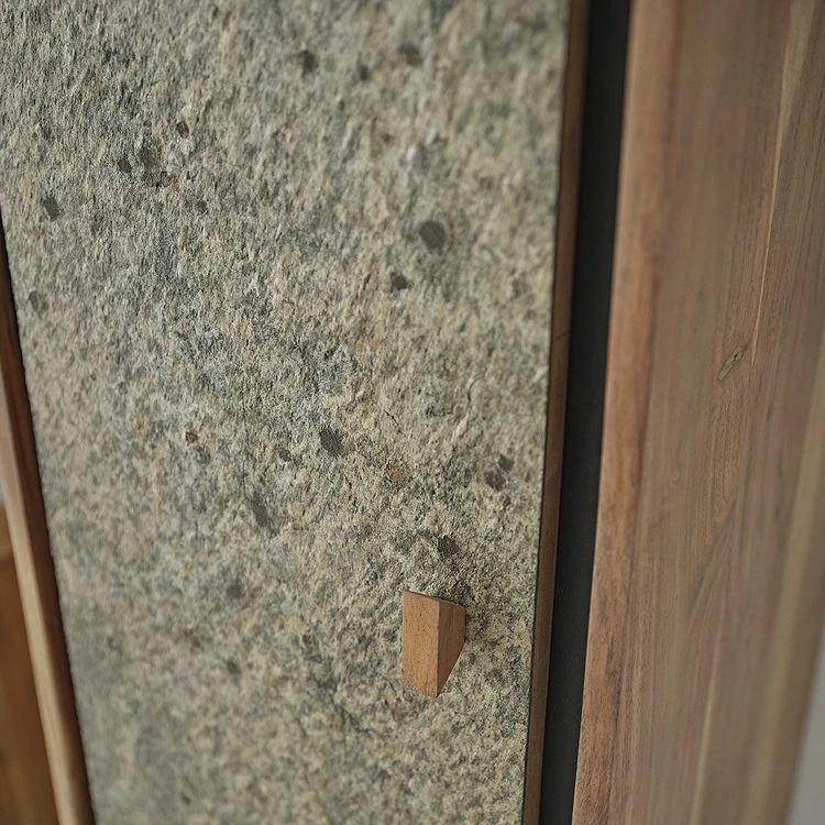 BOIS DESSUS BOIS DESSOUS Colonne De Salle De Bain En Acacia Et Pierre 5 BOIS DESSUS BOIS DESSOUS Colonne De Salle De Bain En Acacia Et Pierre – Image 5