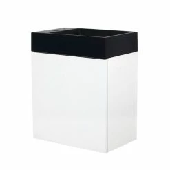 ALLIBERT Meuble Lave-mains Ă Suspendre Design Java - L. 40 X H. 48 Cm - Blanc