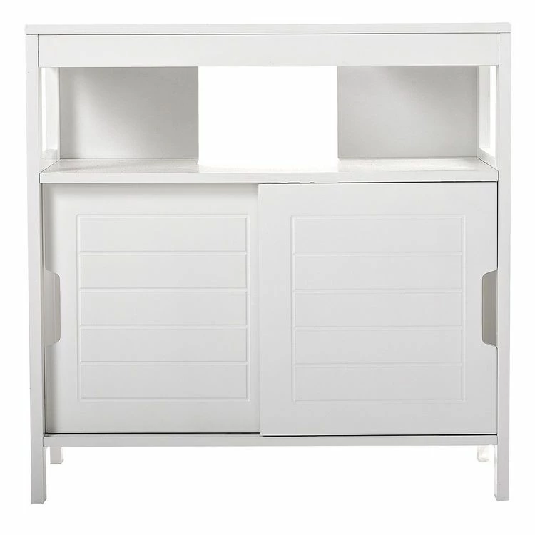 Instant D'O Meuble Sous Lavabo Design Aqua - L. 60 X H. 60 Cm - Blanc 2 Instant D'O Meuble Sous Lavabo Design Aqua - L. 60 X H. 60 Cm - Blanc – Image 2