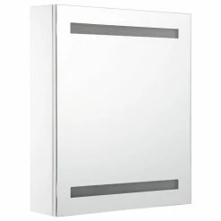 VIDAXL Armoire De Salle De Bain A Miroir LED 50x13,5x60 Cm 8 VIDAXL Armoire De Salle De Bain A Miroir LED 50x13,5x60 Cm -Paris Prix boutique B2CD 147