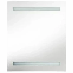 VIDAXL Armoire De Salle De Bain A Miroir LED 50x13,5x60 Cm 9 VIDAXL Armoire De Salle De Bain A Miroir LED 50x13,5x60 Cm -Paris Prix boutique B2CD 148
