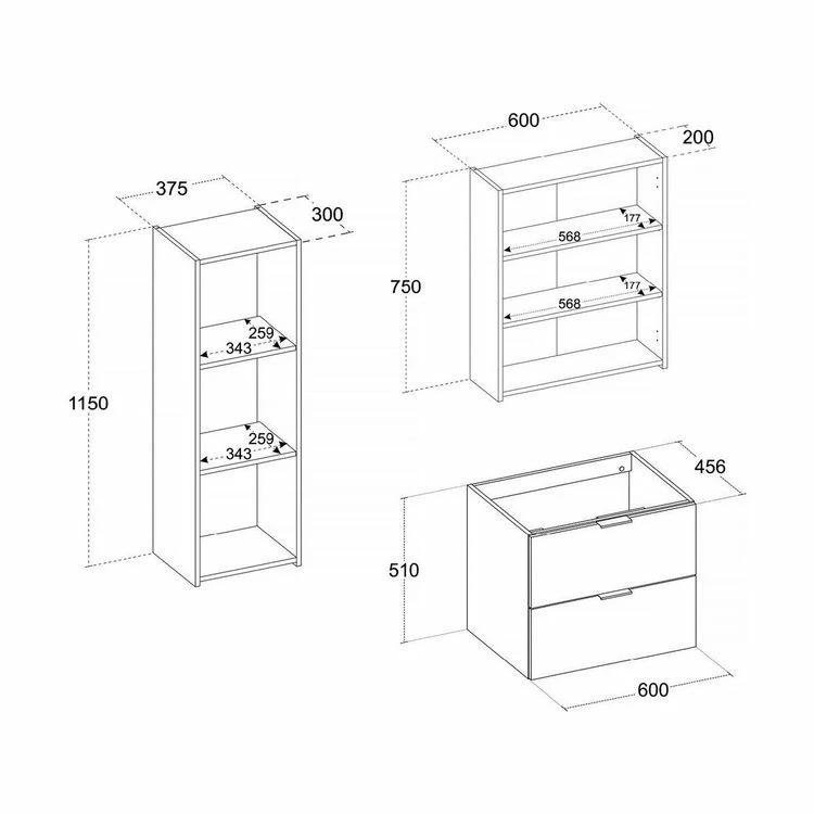 Habitat Et Jardin Ensemble Salle De Bain Sofia - 90 X 200 Cm 4 Habitat Et Jardin Ensemble Salle De Bain Sofia - 90 X 200 Cm – Image 4
