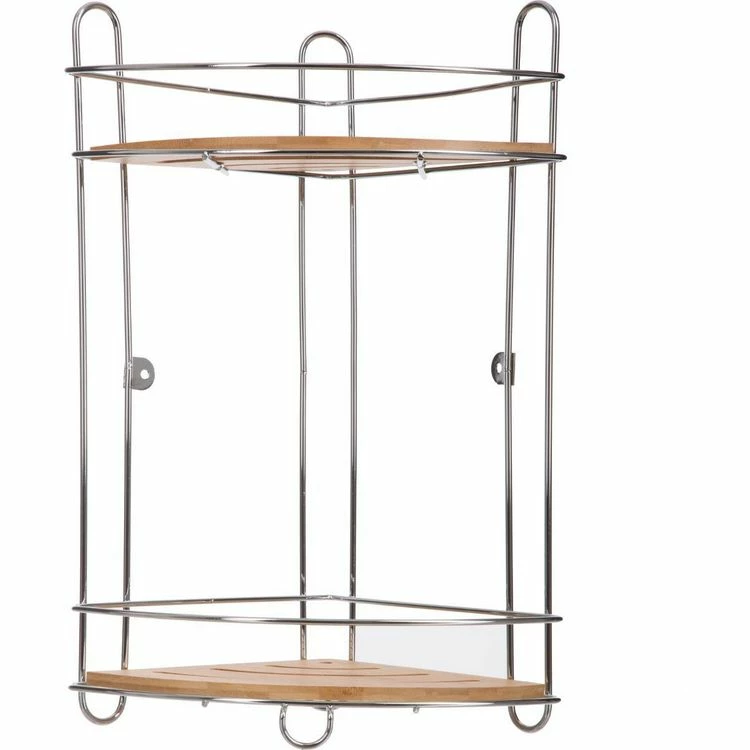 ATMOSPHERA Étagère 2 Niveaux Venterra Bambou 2 ATMOSPHERA Étagère 2 Niveaux Venterra Bambou – Image 2