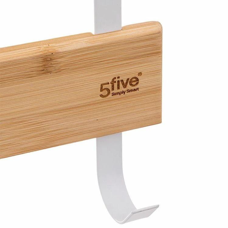 ATMOSPHERA Porte Serviette Pour Porte Natureo Blanc 2 ATMOSPHERA Porte Serviette Pour Porte Natureo Blanc – Image 2