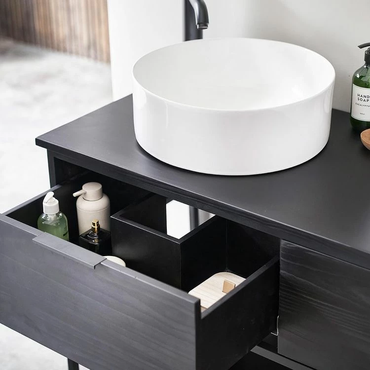 BOIS DESSUS BOIS DESSOUS Meuble De Salle De Bain En Pin Massif Et Métal 120 Cm 6 BOIS DESSUS BOIS DESSOUS Meuble De Salle De Bain En Pin Massif Et Métal 120 Cm – Image 6