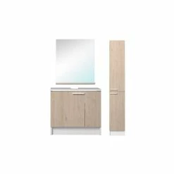 CONCEPT USINE Greeley : 1 Meuble, 1 Miroir, 1 Colonne 8 CONCEPT USINE Greeley : 1 Meuble, 1 Miroir, 1 Colonne -Paris Prix boutique B2CD 1657