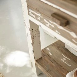 BOIS DESSUS BOIS DESSOUS Meuble Sous Vasque En Pin Recyclé Massif -Paris Prix boutique B2CD 1664