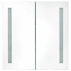 VIDAXL Armoire De Salle De Bain A Miroir LED Chene 62x14x60 Cm -Paris Prix boutique B2CD 169