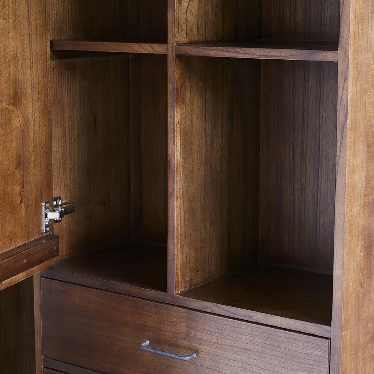 BOIS DESSUS BOIS DESSOUS Colonne De Salle De Bain En Mindi Massif Finition Noyer 6 BOIS DESSUS BOIS DESSOUS Colonne De Salle De Bain En Mindi Massif Finition Noyer – Image 6