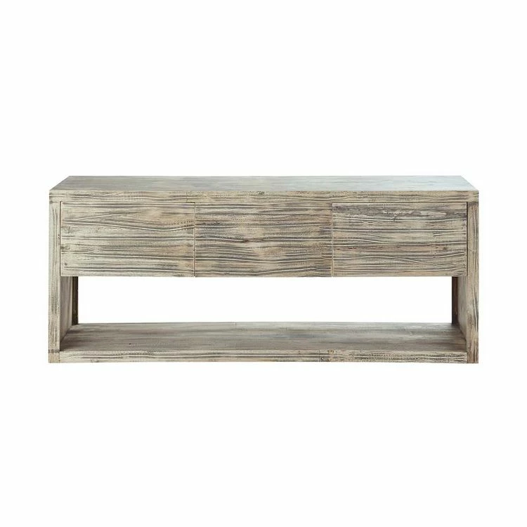 BOIS DESSUS BOIS DESSOUS Meuble Sous Vasque En Hévéa Massif Suspendu 150 Cm 2 BOIS DESSUS BOIS DESSOUS Meuble Sous Vasque En Hévéa Massif Suspendu 150 Cm – Image 2