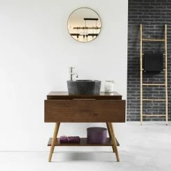 BOIS DESSUS BOIS DESSOUS Meuble Sous Vasque En Mindi Massif 80 Cm 8 BOIS DESSUS BOIS DESSOUS Meuble Sous Vasque En Mindi Massif 80 Cm -Paris Prix boutique B2CD 1841