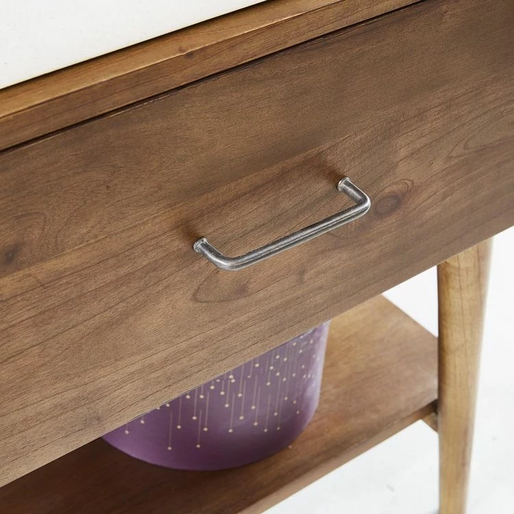 BOIS DESSUS BOIS DESSOUS Meuble Sous Vasque En Mindi Massif 80 Cm 5 BOIS DESSUS BOIS DESSOUS Meuble Sous Vasque En Mindi Massif 80 Cm – Image 5