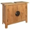 VIDAXL Meuble-lavabo De Salle De Bains Pin Massif Recycle 70x32x63 Cm