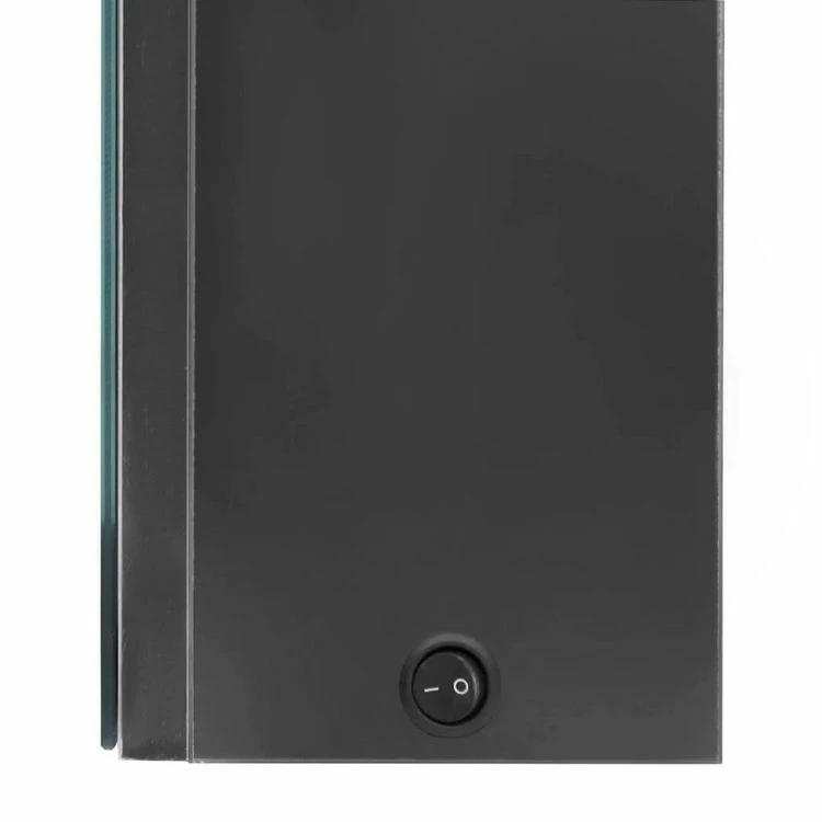 VIDAXL Armoire De Salle De Bain A Miroir LED Gris 50x13x70 Cm 6 VIDAXL Armoire De Salle De Bain A Miroir LED Gris 50x13x70 Cm – Image 6