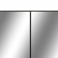 VIDAXL Armoire A Miroir De Salle De Bain LED Noir 80x15x60 Cm MDF 11 VIDAXL Armoire A Miroir De Salle De Bain LED Noir 80x15x60 Cm MDF -Paris Prix boutique B2CD 1915