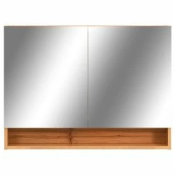 VIDAXL Armoire A Miroir De Salle De Bain LED Chene 80x15x60 Cm MDF 9 VIDAXL Armoire A Miroir De Salle De Bain LED Chene 80x15x60 Cm MDF -Paris Prix boutique B2CD 1939