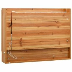 VIDAXL Armoire A Miroir De Salle De Bain LED Chene 80x15x60 Cm MDF 11 VIDAXL Armoire A Miroir De Salle De Bain LED Chene 80x15x60 Cm MDF -Paris Prix boutique B2CD 1941