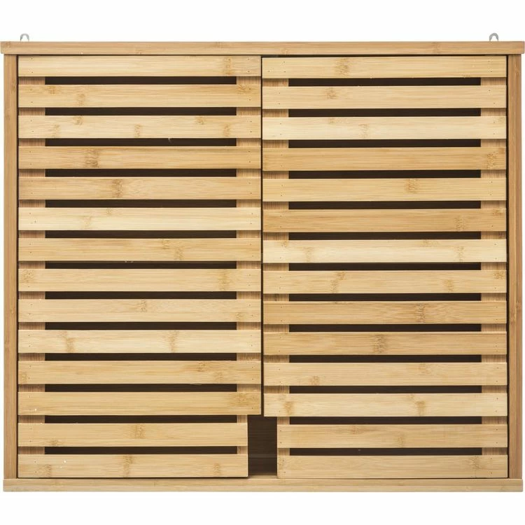 ATMOSPHERA Armoire De Toilette Bambou Sicela - 58 X H. 51 Cm - Marron 2 ATMOSPHERA Armoire De Toilette Bambou Sicela - 58 X H. 51 Cm - Marron – Image 2