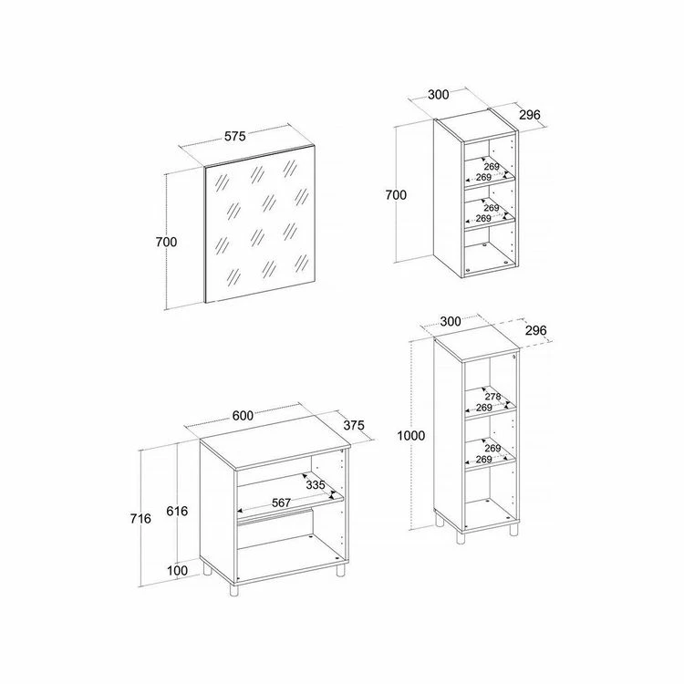Habitat Et Jardin Ensemble Salle De Bain Nika - 90 X 200 Cm 4 Habitat Et Jardin Ensemble Salle De Bain Nika - 90 X 200 Cm – Image 4