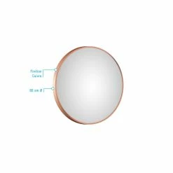 Aurlane Miroir Salle De Bain Circulaire 60cm De Diametre - Finition Cuivre - RING BRASSY 60 8 Aurlane Miroir Salle De Bain Circulaire 60cm De Diametre - Finition Cuivre - RING BRASSY 60 -Paris Prix boutique B2CD 2031