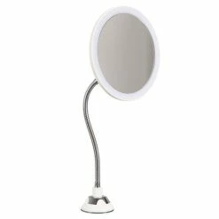 Paris Prix Miroir Grossissant Flexible Lumineux 30cm Blanc