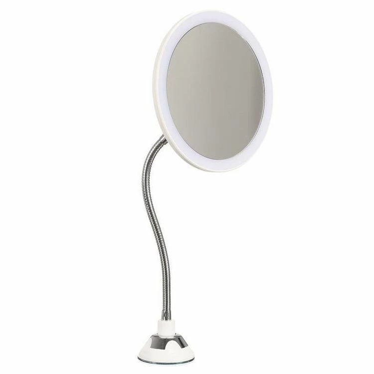 Paris Prix Miroir Grossissant Flexible Lumineux 30cm Blanc 1 Paris Prix Miroir Grossissant Flexible Lumineux 30cm Blanc