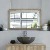BOIS DESSUS BOIS DESSOUS Miroir En Hévéa Massif 80 Cm