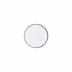 BOIS DESSUS BOIS DESSOUS Miroir Rond Métal Vieilli Ø30