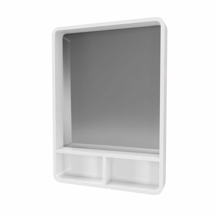 Aurlane Miroir Salle De Bain 50x70cm - Avec étagères - NORDIK HYLLA 3 Aurlane Miroir Salle De Bain 50x70cm - Avec étagères - NORDIK HYLLA – Image 3