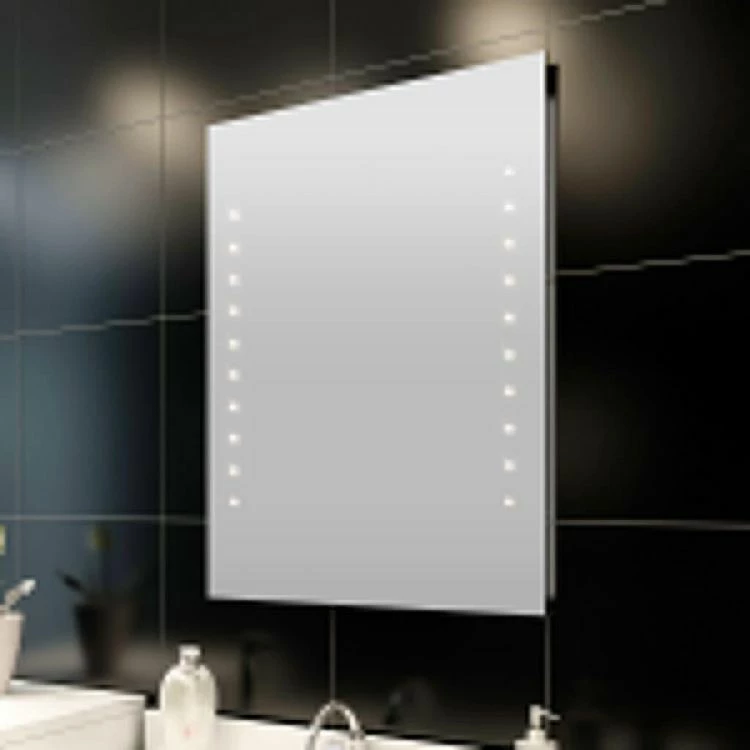 VIDAXL Miroir De Salle De Bain Avec Lumieres LED 50 X 60 Cm (L X H) 1 VIDAXL Miroir De Salle De Bain Avec Lumieres LED 50 X 60 Cm (L X H)