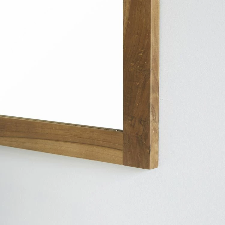 BOIS DESSUS BOIS DESSOUS Miroir En Teck Massif 145 Cm 3 BOIS DESSUS BOIS DESSOUS Miroir En Teck Massif 145 Cm – Image 3