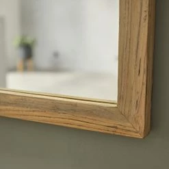 BOIS DESSUS BOIS DESSOUS Miroir Rectangulaire En Teck Recyclé Massif 8 BOIS DESSUS BOIS DESSOUS Miroir Rectangulaire En Teck Recyclé Massif -Paris Prix boutique B2CD 2147