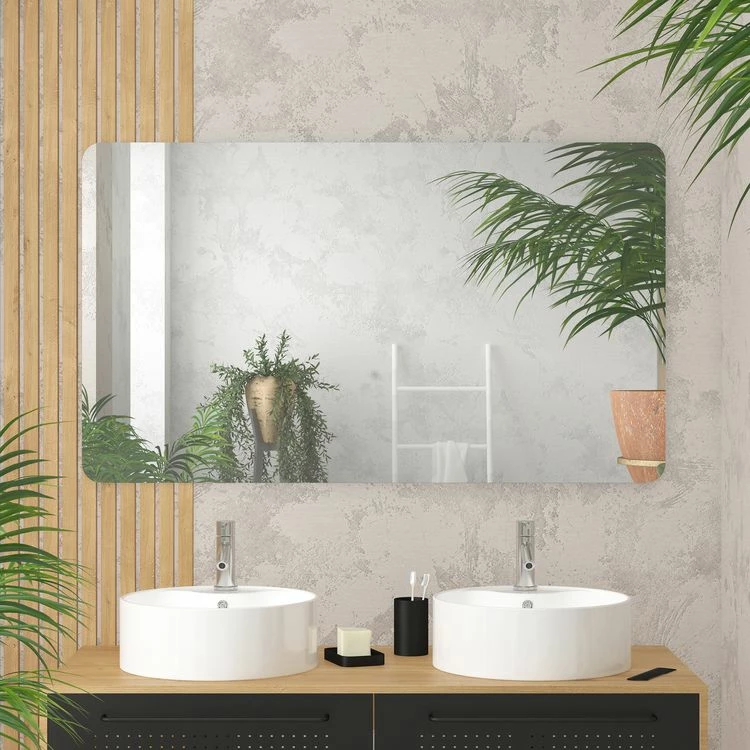 Aurlane Miroir Salle De Bain - 120x70cm - GO 1 Aurlane Miroir Salle De Bain - 120x70cm - GO