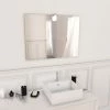 Aurlane Miroir Salle De Bain LED Auto-éclairant DOT 80x60cm