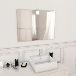 Aurlane Miroir Salle De Bain LED Auto-éclairant DOT 80x60cm 7 Aurlane Miroir Salle De Bain LED Auto-éclairant DOT 80x60cm -Paris Prix boutique B2CD 2227