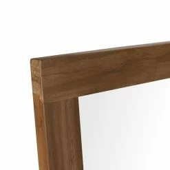 BOIS DESSUS BOIS DESSOUS Miroir En Teck Massif Rectangulaire 150 Cm -Paris Prix boutique B2CD 2233