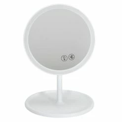 Paris Prix Miroir Lumineux Led Sans Fil Enceinte 26cm Blanc 8 Paris Prix Miroir Lumineux Led Sans Fil Enceinte 26cm Blanc -Paris Prix boutique B2CD 2236
