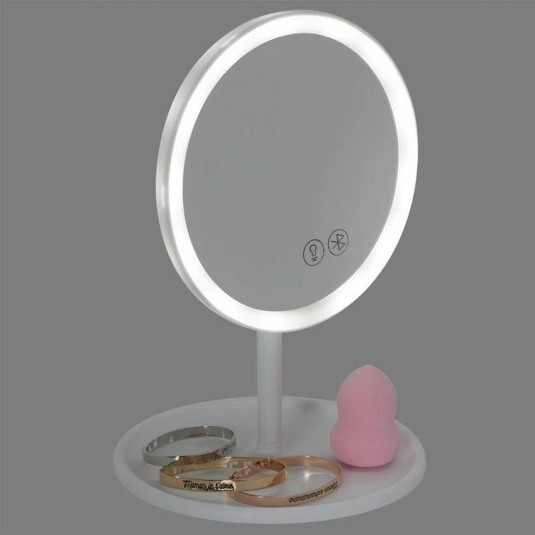 Paris Prix Miroir Lumineux Led Sans Fil Enceinte 26cm Blanc 5 Paris Prix Miroir Lumineux Led Sans Fil Enceinte 26cm Blanc – Image 5