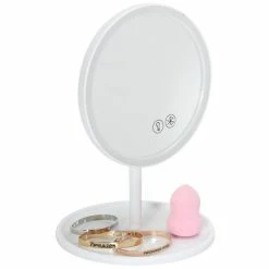 Paris Prix Miroir Lumineux Led Sans Fil Enceinte 26cm Blanc 11 Paris Prix Miroir Lumineux Led Sans Fil Enceinte 26cm Blanc -Paris Prix boutique B2CD 2239