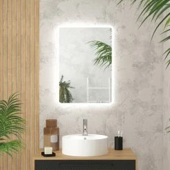 Aurlane Miroir Rectangle - 50x70x4cm GO RECTANGULAR LED 50
