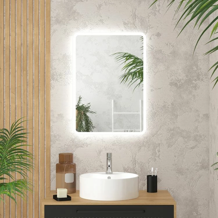 Aurlane Miroir Rectangle - 50x70x4cm GO RECTANGULAR LED 50 1 Aurlane Miroir Rectangle - 50x70x4cm GO RECTANGULAR LED 50