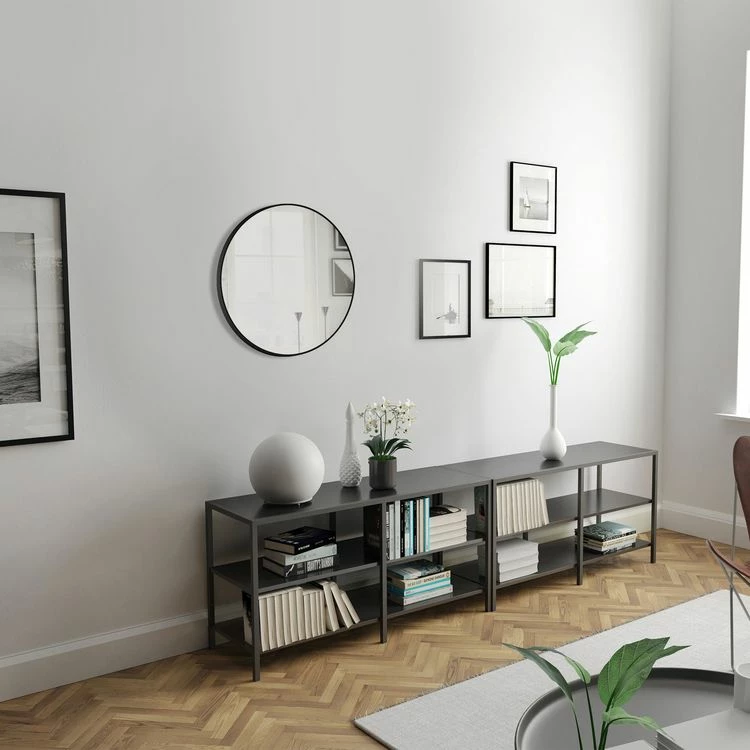 Aurlane Miroir Salle De Bain Circulaire 60cm De Diametre - Finition Noir Mat - RING DARK 60 1 Aurlane Miroir Salle De Bain Circulaire 60cm De Diametre - Finition Noir Mat - RING DARK 60