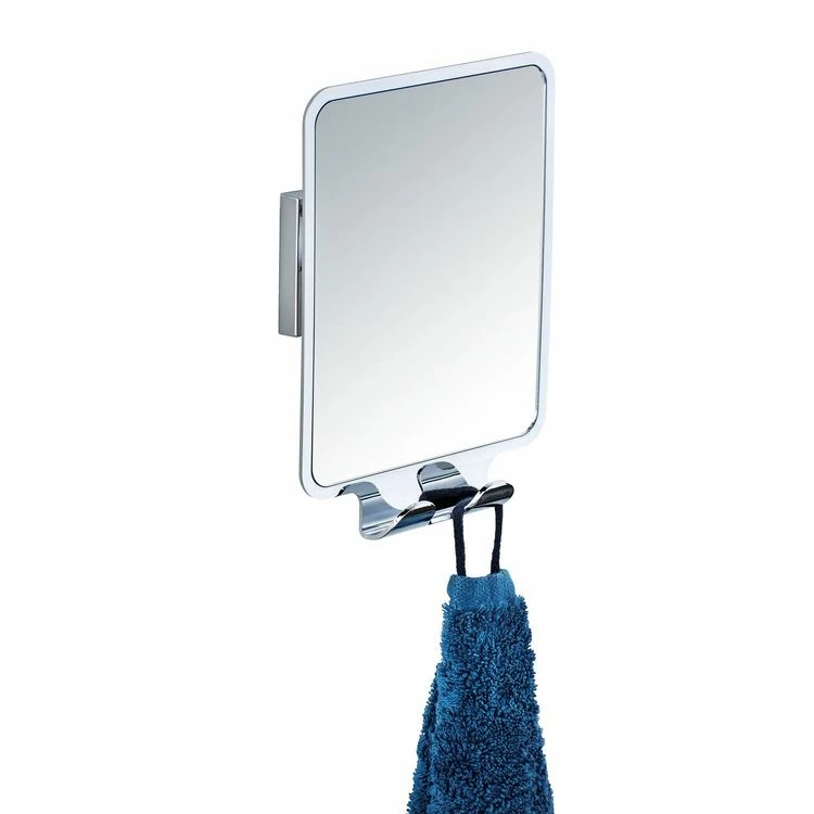 Wenko Miroir Anti-buée Quadro - L. 14 X H. 19,5 Cm. 2 Wenko Miroir Anti-buée Quadro - L. 14 X H. 19,5 Cm. – Image 2