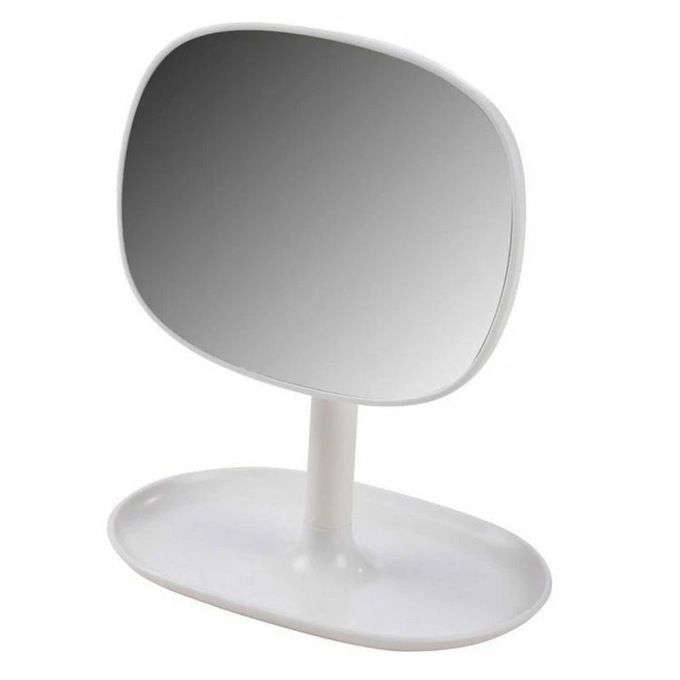 Paris Prix Miroir & Plateau à Bijoux Vitamine II 19cm Blanc 1 Paris Prix Miroir & Plateau à Bijoux Vitamine II 19cm Blanc
