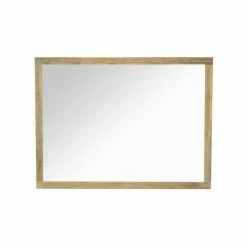 HELLIN Miroir De Salle De Bain Rectangulaire En Bois 120 Cm - PARIS